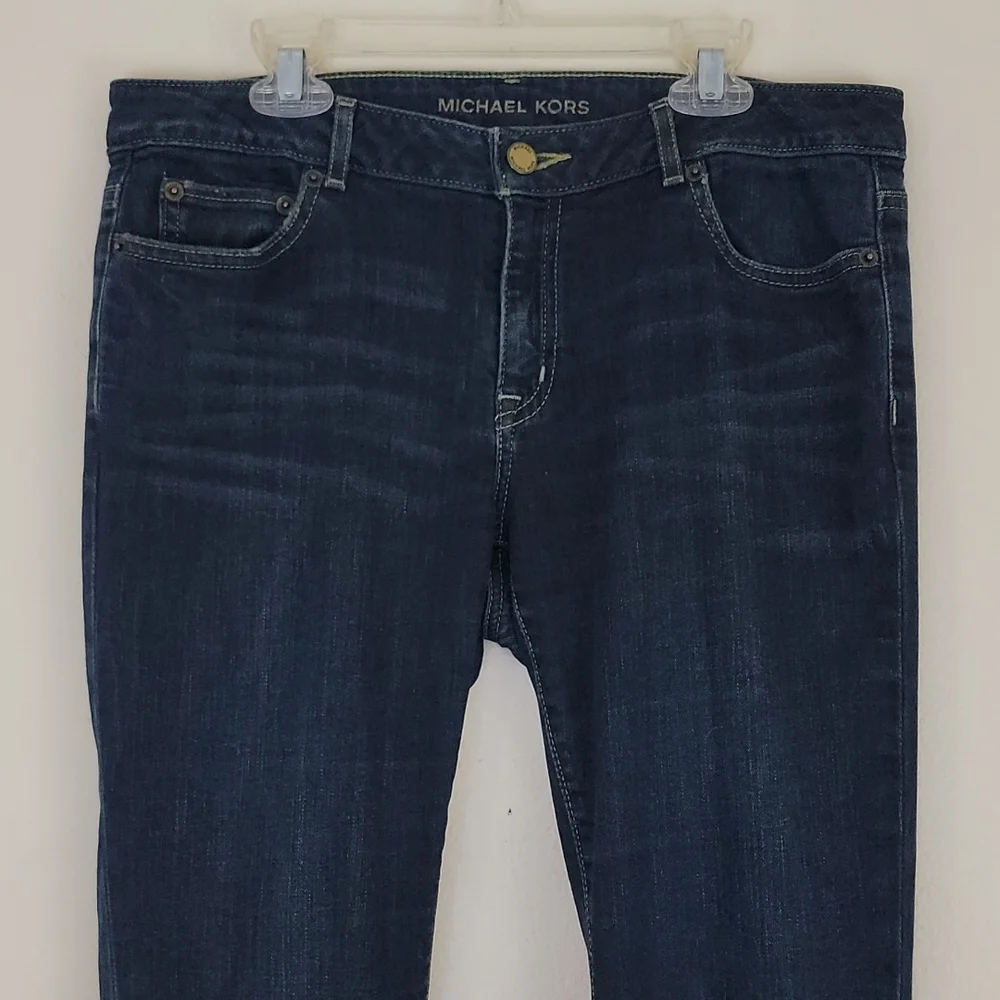 Michael Kors Boot Cut Blue Jeans Regular 8P - Picture 2 of 13